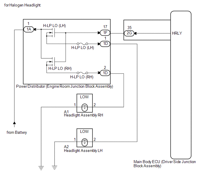 Headlight Relay Wiring Diagram
